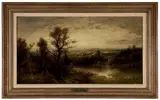 Alexander Helwig Wyant, Sunset Over a River