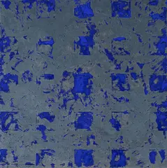 Makiko Nakamura, A Cat Dances On The Moon Iii, Oil on canvas laid on board