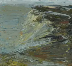 Roaring Water Bay 1 West Cork by Mary Lohan, Oil on board, sold May 2025