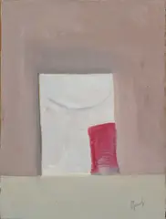 Charles Brady, Envelope, Oil on canvas laid on board