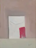 Charles Brady, Envelope, Oil on canvas laid on board
