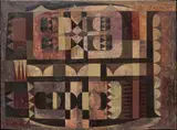 Thurloe Connolly, Painting Xvii, 1950-, 1951, Oil on board