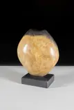 Sonja Landweer, Large Trapezoid, Bronze on fixed marble base