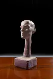 Brian Bourke, Head Of M Mac M, Painted bronze