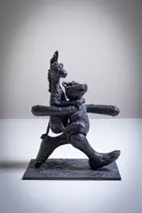 Gi Donkey by Patrick O'Reilly, Bronze, sold May 2025