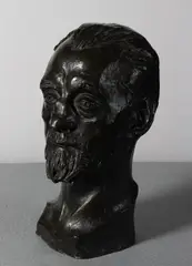 Patrick O'Connor, Male Bust, Bronze