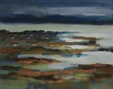 Arthur Armstrong, Seaweed, Oil on board