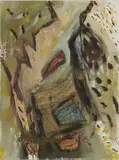 Wild Corner by Tony O'Malley, Oil on paper, sold Mar 2025