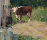 Paul Kelly, Waiting For Show, Oil on board