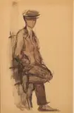 Michael Healy, Dubliner, Watercolour