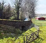 Eugene Conway, Bridge At Roundwood, Oil on canvas