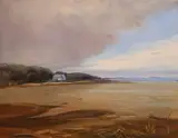 Nicolo D'ardia Caracciolo, Low Tide, Donegal, Oil on canvas