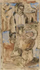Evie Hone, After The Ressurection In The Garden
