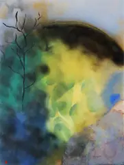 Eamon Colman, The Other Land Of De Denann, Mixed media