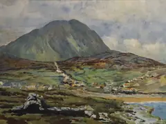 M. E. Kinkead, Achill, Watercolour