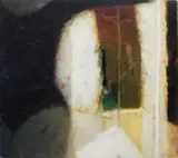 John Shinnors, Trapeze, Circus, Oil on canvas
