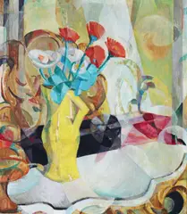 Mary Swanzy, Cubist Still Life With Yellow Jug