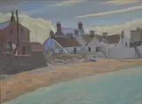 Harry Kernoff, North Shore, Skerries, Dublin, Oil on board
