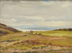 Oliver Shepherd, View From Howth, Oil on board