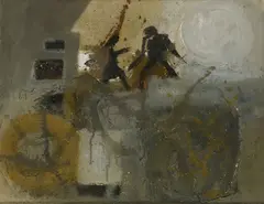 Belfast by Anita Shelbourne, Oil on board, sold Nov 2024