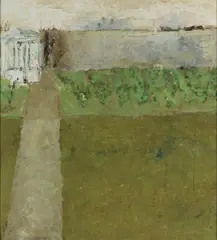 Camille Souter, My Fathers Garden Ii, Oil on board