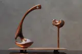 Jim Flavin, Sculpture In Two Parts, Bronze