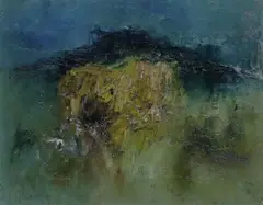 Gerald Davis, Gorse Hill, 1984 Oil on board