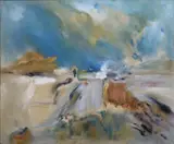 Noel Sheridan, The West, Oil on canvas