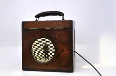 Melissa Mahon, Boxed In, 2024, Polished wood