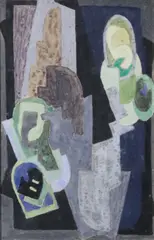 Abstract by Mainie Jellett, Gouache, sold Oct 2024