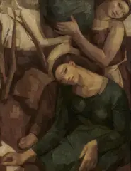 Mark Shields, The Preparation, Oil on canvas