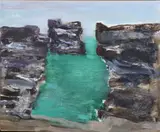 Barrie Cooke, Study For Punajkaiki Rocks
