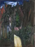 Seán McSweeney, Debajo - The Road Along El Rio Cabriel, Oil on canvas