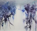 Richard Kingston, River Flood, Watercolour