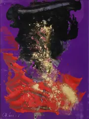 Jazz Man by Gerald Davis, Oil on board, sold Oct 2024
