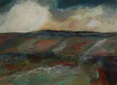 Gwen O'Dowd, Untitled Landscape, 1993 Oil on paper
