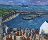 Orla Egan, Fishing Village, Donegal