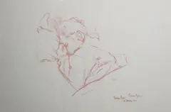 John by Thomas Ryan, Pastel, sold Oct 2024