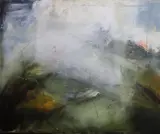 Margo Banks, For Nell (Abstract), Oil on canvas