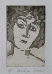Grainne Dowling, Nuala, Aquatint and etching