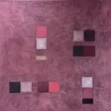 Felim Egan, Red And Grey Multi Squares, Oil on canvas