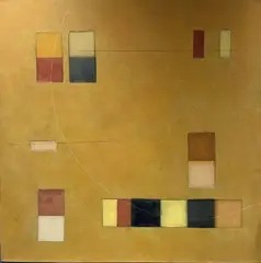 Felim Egan, Ochre, Oil on canvas