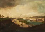 William Sadler II, Dublin From Islandbridge, Oil on canvas