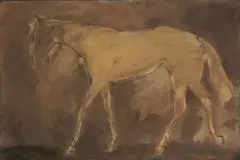 Basil Blackshaw, Brood Mare, Oil on board