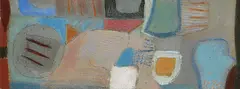 Studio by Tony O'Malley, 1981, Oil on board, sold May 2024