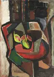 Gilbert Thevenot, Still Life With Fruit, 1947