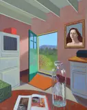 Stephen McKenna, Room Interior, Oil on canvas