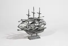Famine Ship by John Behan, Bronze, sold May 2024