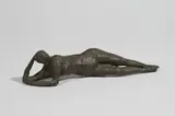 Edward Delaney, Reclining Female Nude, Cast bronze