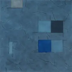 Untitled by Felim Egan, (Blue) Oil on canvas, sold Apr 2024